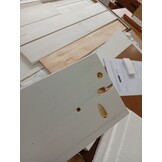 vidaXL Keukentrolley MONZA 84x40x90 cm massief grenenhout