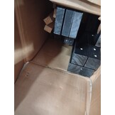 vidaXL Kinderhoogslaper met ladder 90x200 cm massief grenenhout zwart