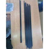 vidaXL Kamerscherm met 2 panelen 175x180 cm stof zwart