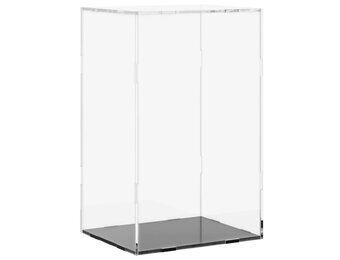 vidaXL Vitrine transparant 22x18x35 cm acryl