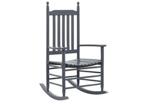 vidaXL Schommelstoel Populierenhout - 36% Korting!