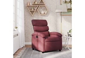 vidaXL Fauteuil stof wijnrood – 48% Korting
