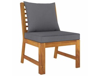 vidaXL Middenbank Acaciahout 40% Korting | Nieuwstaat