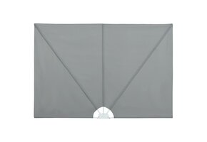 vidaXL Terrasscherm Inklapbaar 300x200 cm Grijs - 52% Korting!