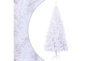 vidaXL Kunstkerstboom wit L 240 cm