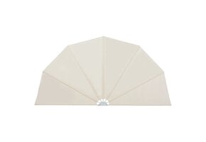 vidaXL Terrasscherm inklapbaar 200 cm crème