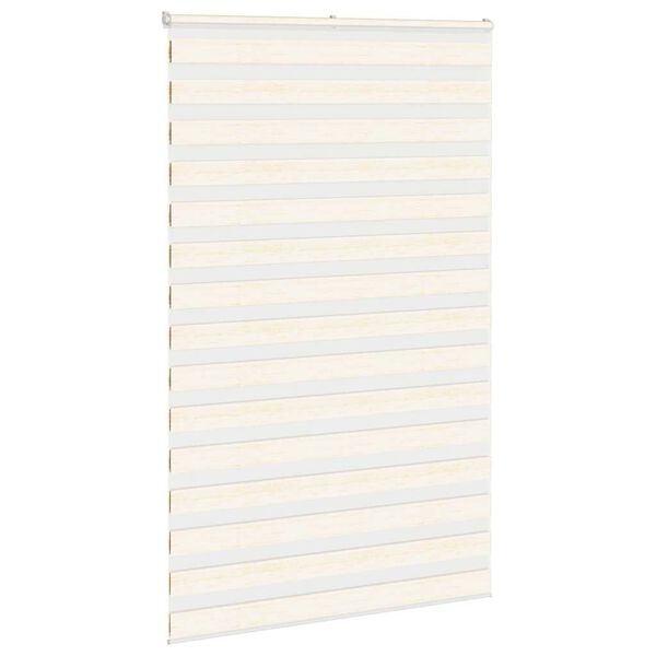vidaXL Zebra Rolgordijn Marmerbeige (140x230cm) - 45% Korting!