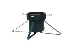 vidaXL Kerstboomstandaard 46x46x19 cm zwart