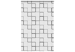 vidaXL Doucherolgordijn met cassette 160x240 cm stofbreedte 156 cm