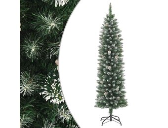 VidaXL Smalle Kunstkerstboom 180 cm - 74% Korting