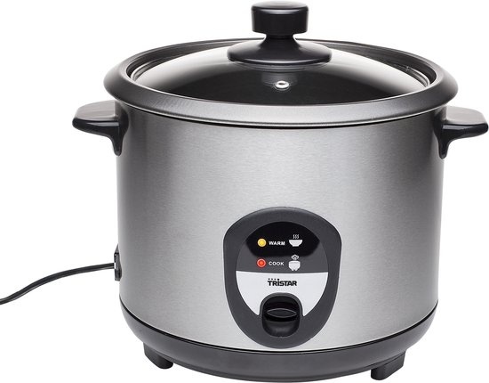 Tristar Rijstkoker 1.5L - 43% Korting - 8 Persoons - RVS