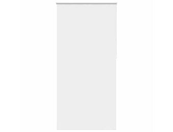 vidaXL Rolgordijn Verduisterend Wit 115x230 cm - 53% Korting!