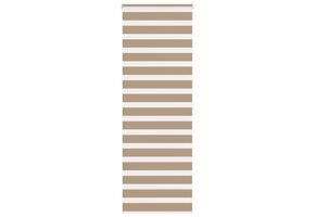 vidaXL Zebra Gordijn 90x200cm Zandbruin - 36% Korting!