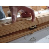 vidaXL Bamboe Rolgordijn Licht Bruin - 72% Korting!