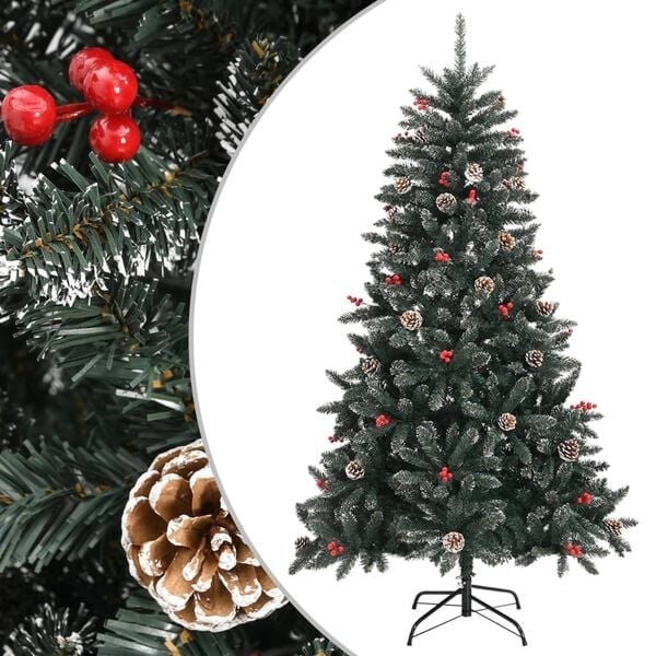 vidaXL Kunstkerstboom 150 cm PVC Groen (59% Korting!)