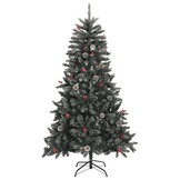 vidaXL Kunstkerstboom 150 cm PVC Groen (59% Korting!)