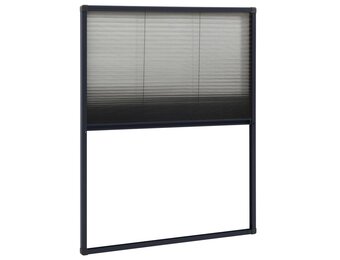 VidaXL Plissé Raamhor 60x80 cm Antraciet - 37% Korting!