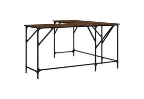 vidaXL L-Bureau 149x149x75 cm Eiken - 52% Korting!