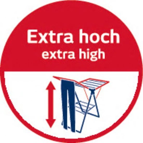 Leifheit Classic 250 Flex Droogrek - 25m, 44% Korting!