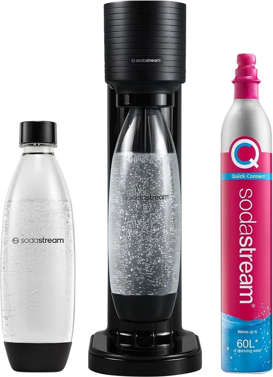 SodaStream Gaia Bruiswatertoestel Zwart - 40% Korting