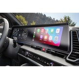 GAFAT Ki-a Sportage NQ5 2022-2024 2025 navigatie + Virtual Cockpit-beschermfolie, compatibel met Kia Sportage 2023 nano displaybeschermfolie, schokbestendig, 6H krasbestendig (curve)