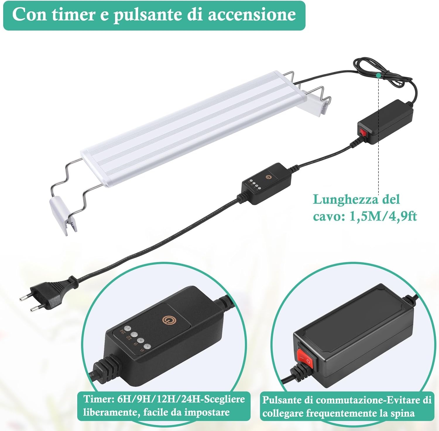 Aquarium LED verlichting (30-50cm)