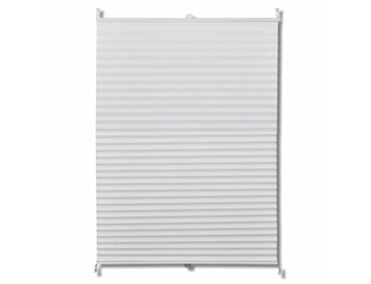 Plisséjaloezie Wit 110x125cm - 41% Korting!