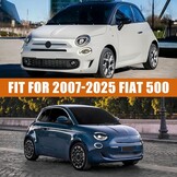 Autohoes, outdoor, waterdicht, geschikt voor 2007-2024, Fiat 500, 500C, 500E, Abarth 500, zomer, volledige garage, autozeil, afdekzeil, buitenafdekking voor regen, zon, stof, uv-bescherming,