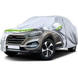 Autohoes, outdoor, waterdicht, geschikt voor 2007-2024, Fiat 500, 500C, 500E, Abarth 500, zomer, volledige garage, autozeil, afdekzeil, buitenafdekking voor regen, zon, stof, uv-bescherming,