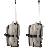 Cabin Max Evos onderstoel tas 40x30x15-40x30x20 cm lichtgewicht rugzak trolley handbagage voor KLM Wizzair BA easyJet Ryanair Transavia – uitbreidbare cabine bagage