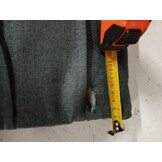 vidaXL Hoofdborden 2 st 72x5x78/88 cm stof donkergrijs