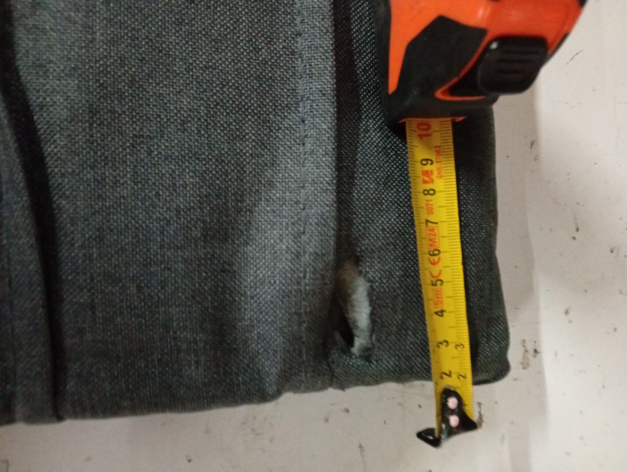 vidaXL Hoofdborden 2 st 72x5x78/88 cm stof donkergrijs