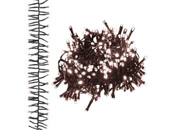 vidaXL Lichtslinger Cluster 2000 LED's Warmwit 17m - 60% Korting!