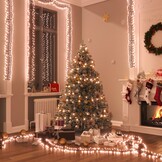 vidaXL Lichtslinger Cluster 2000 LED's Warmwit 17m - 60% Korting!