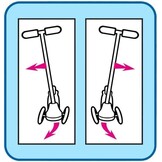 Spidey BALANCIER Step: 55% Korting! 3-wiel Stabiliteit & Fun