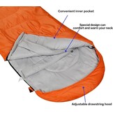 SOULOUT Sleeping Bag 3-4 Season Warm Weather and Winter, Lightweight, Waterproof – Great for Adults & Kids - Excellent Camping Gear Equipment, Traveling, and Outdoor Activities