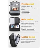 MARK RYDEN Business Rugzak Heren - Waterdicht, Anti-diefstal - 27% Korting