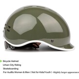 OnBros Fahrradhelm für Herren und Damen - Retro Urban Commuter Helm für Frauen - Verstellbar 56-61CM