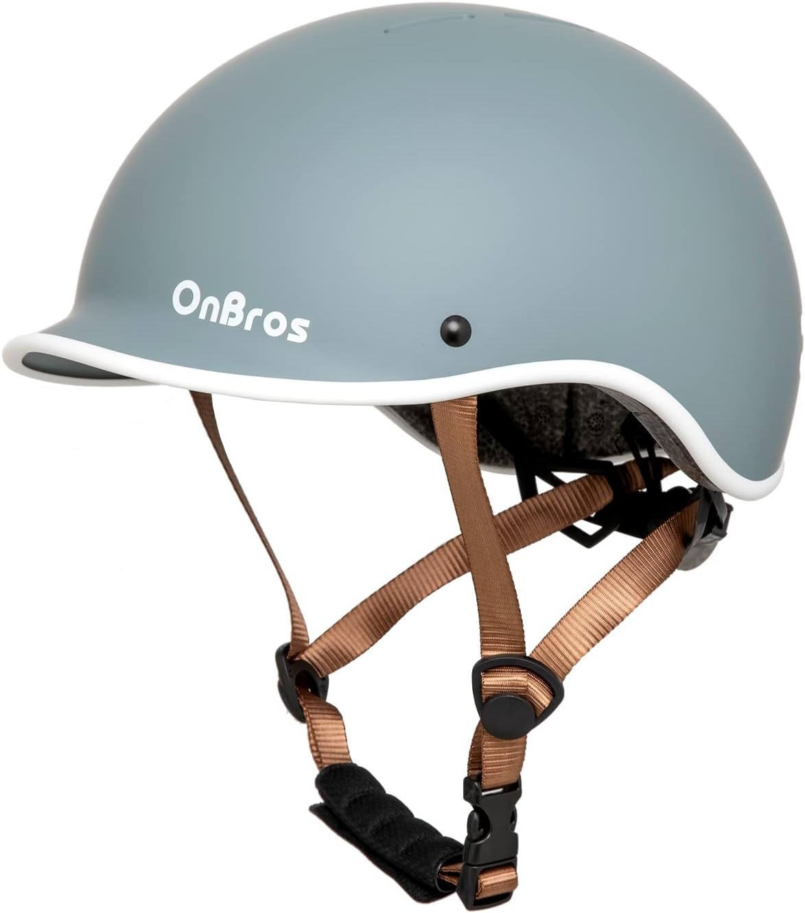 OnBros Fahrradhelm für Herren und Damen - Retro Urban Commuter Helm für Frauen - Verstellbar 56-61CM