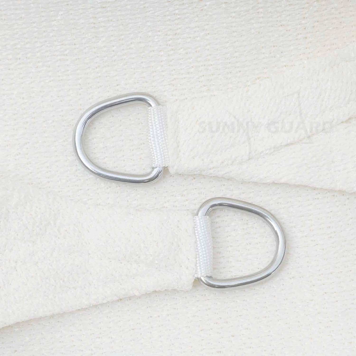 SUNNY GUARD Zonnezeil Zonnescherm Rechthoekig 4x5m HDPE Waterdoorlatend UV-bescherming voor patio,Tuin, Buitenkant, Terras, Kleur beige