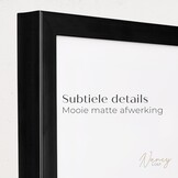 Fotolijst 45x60 cm Zwart - 51% Korting - Breukvast Acrylglas