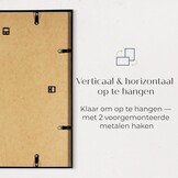 Fotolijst 45x60 cm Zwart - 51% Korting - Breukvast Acrylglas