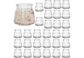 Fasmov Yoghurtpotjes 120ml met Deksel (30 stuks) - 43% Korting!