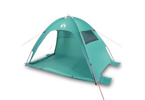 vidaXL Strandtent Waterdicht Zeegroen - Nu 49% Korting!
