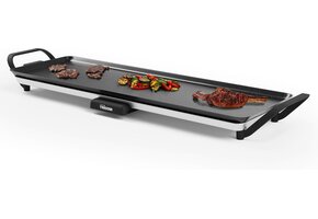 Tristar Bakplaat - BP-2668 - 1800W - Gourmet, Grillplaat L 70x23cm - 6-8 personen