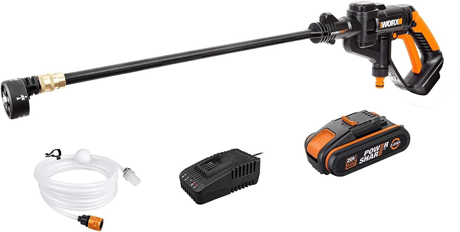WORX Hydroshot WG625E.2: Draagbare Hogedrukreiniger - 28% Korting
