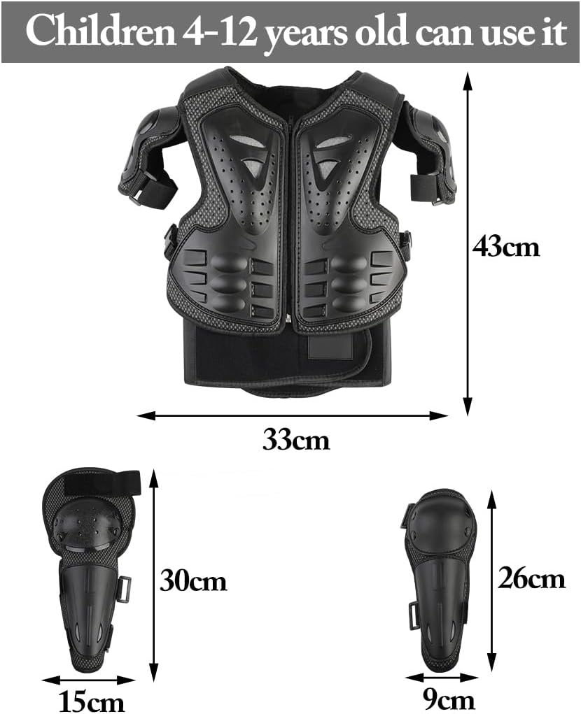 Youth Dirt Bike Gear: 5-delige motorprotectie set (Kids) - 27% Korting!