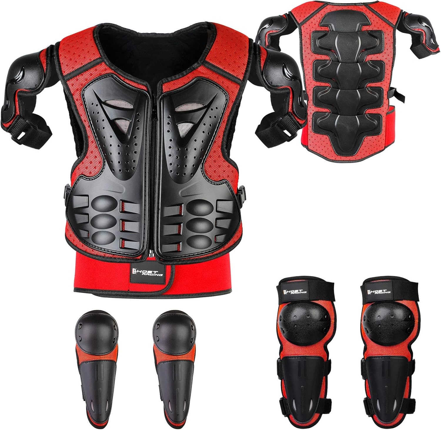 Youth Dirt Bike Gear: 5-delige motorprotectie set (Kids) - 27% Korting!