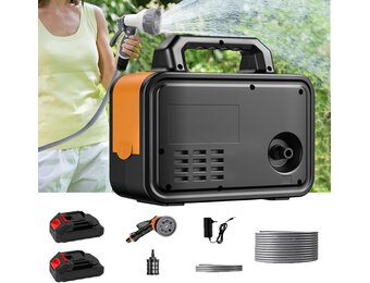 Waterpomp met 2 Accu's - 27% Korting | Draadloos & Draagbaar