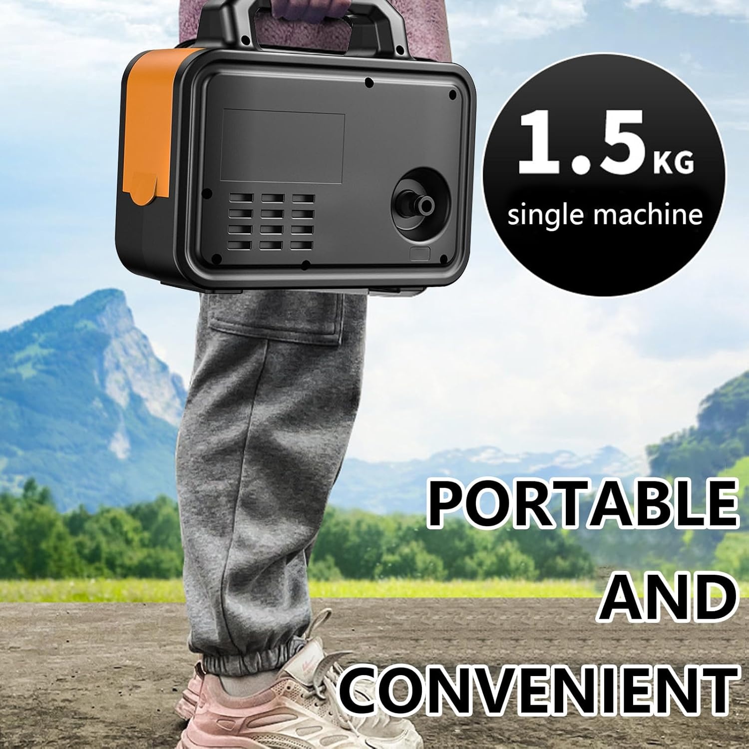 Waterpomp met 2 Accu's - 27% Korting | Draadloos & Draagbaar